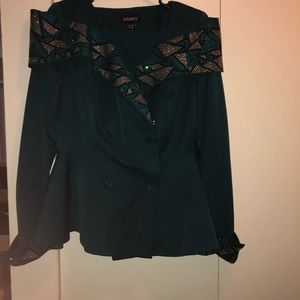 2 piece Jacket and Skirt Suit Set